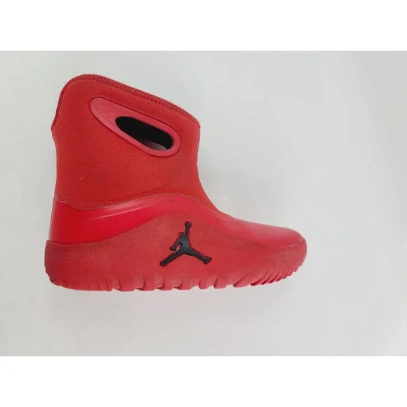 Nike Air Jordan Youth Sneakers, Unisex Size 1Y, Red/black - Picture 6 of 8